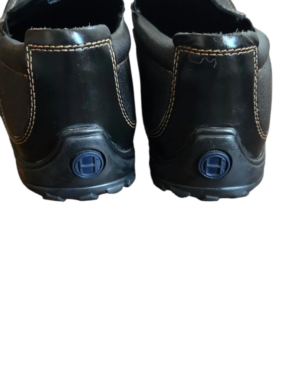 Cole Haan Tucker Venetian Black Leather Loafers 10